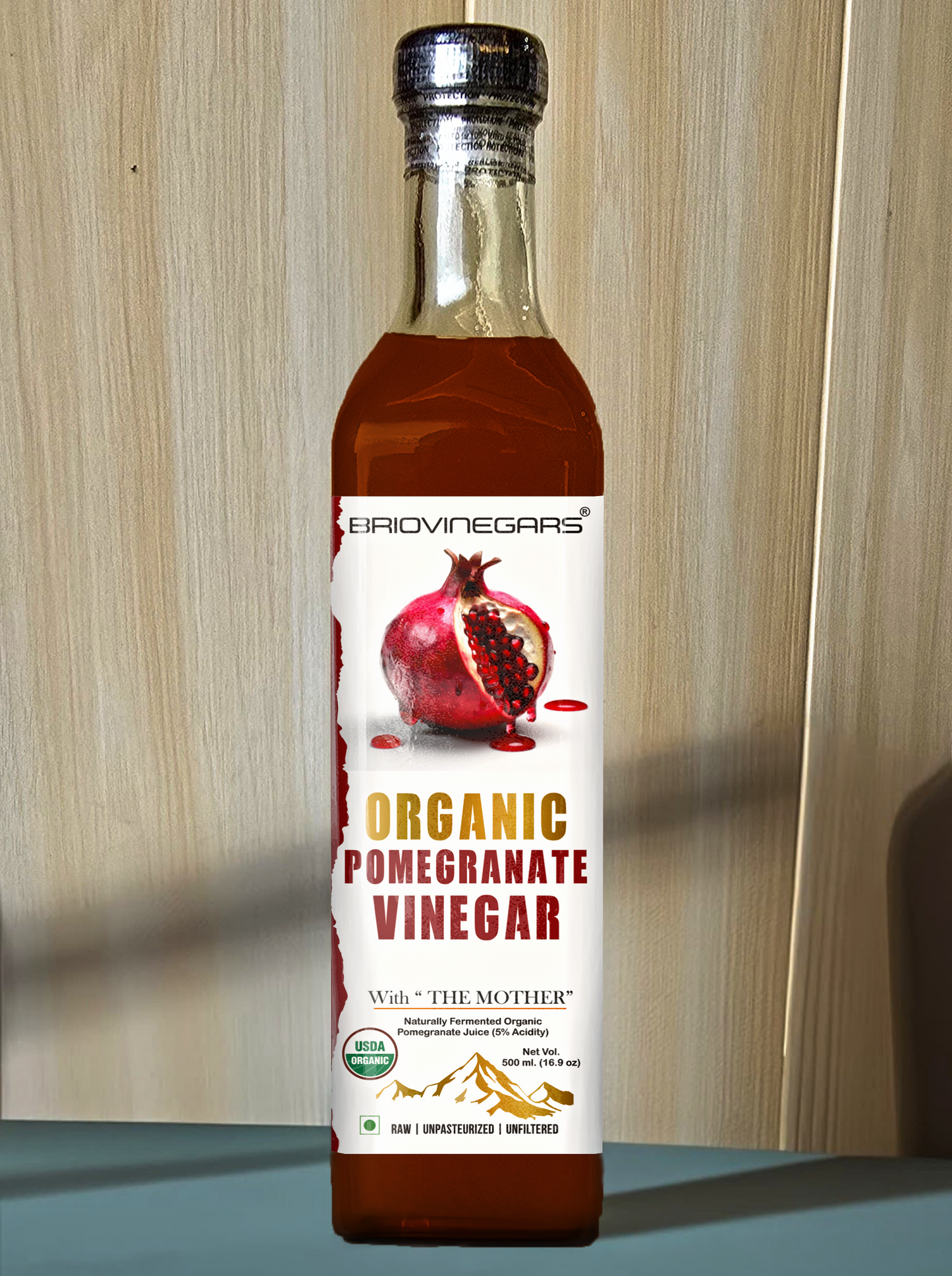 Organic Pomegranate Vinegar